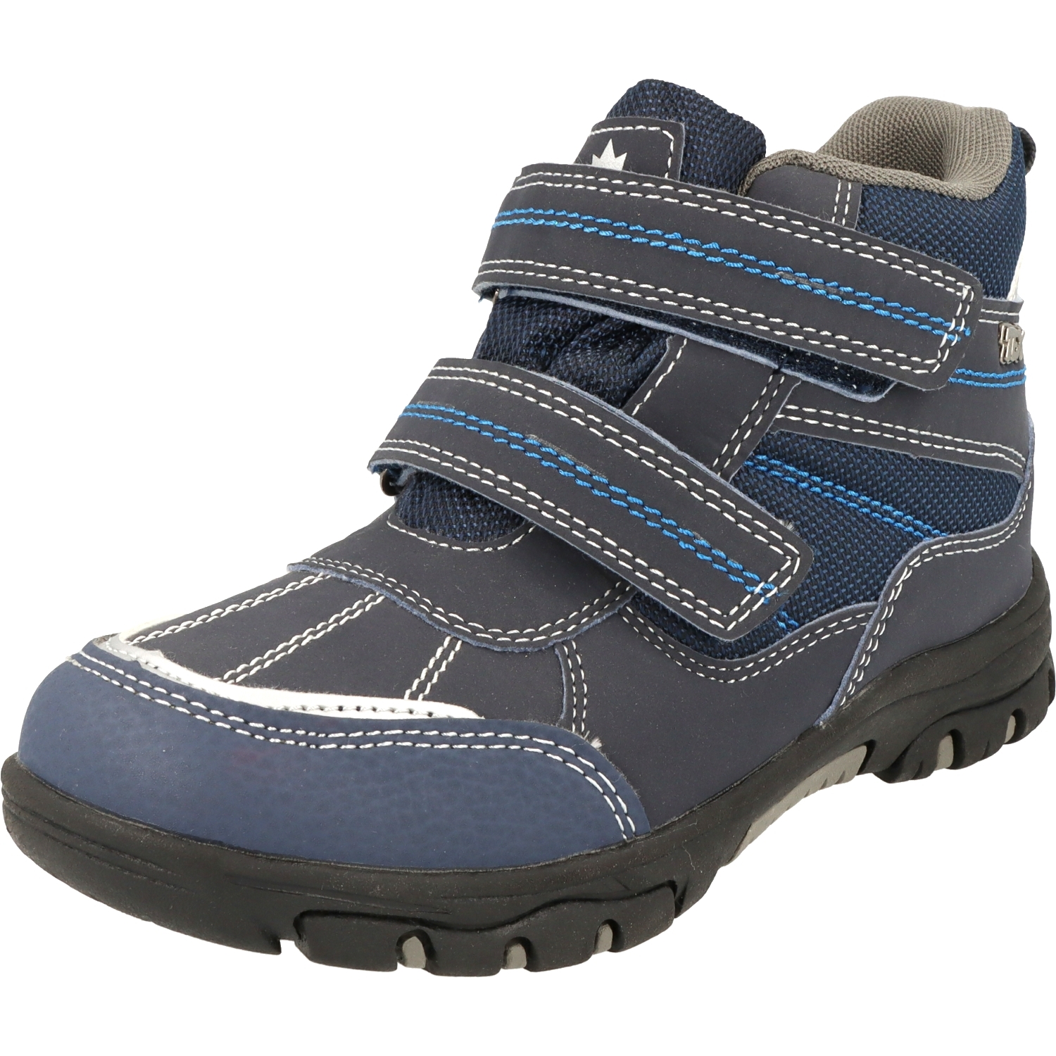 Indigo Canadians Jungs Schuhe Boots TEX Stiefel 467-184 schwarz-blau