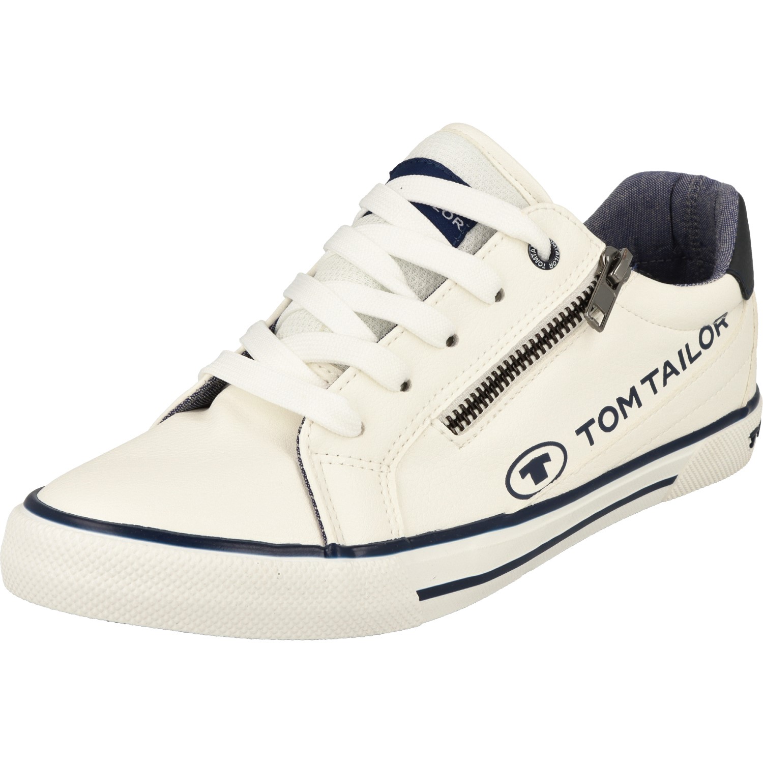 Tom Tailor Jungen Schuhe 5372901 Schnürschuhe Sneaker Halbschuhe Weiss