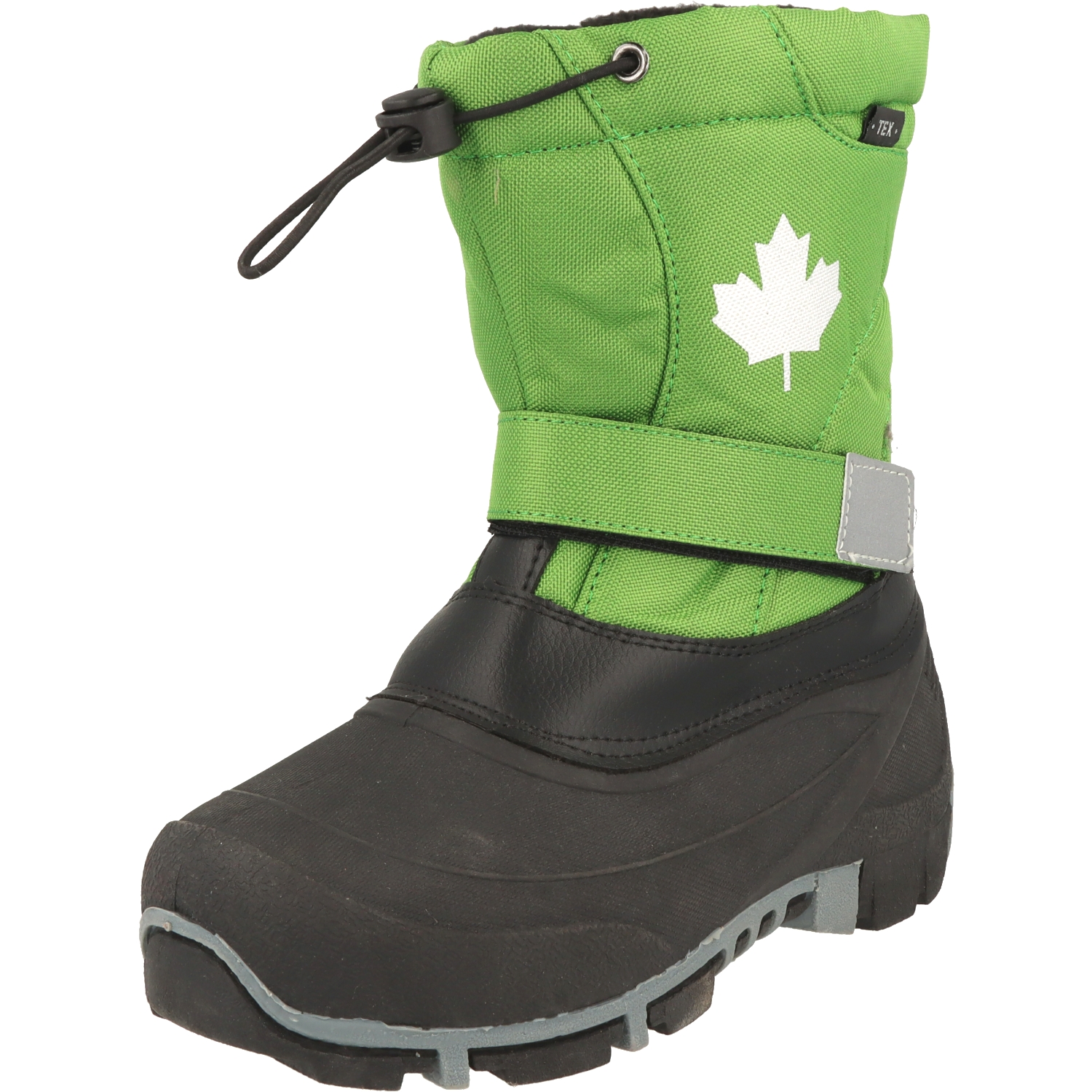 Indigo Canadians 467-185 Kinder Winter Stiefel Schnee Boots TEX Snowboots grün