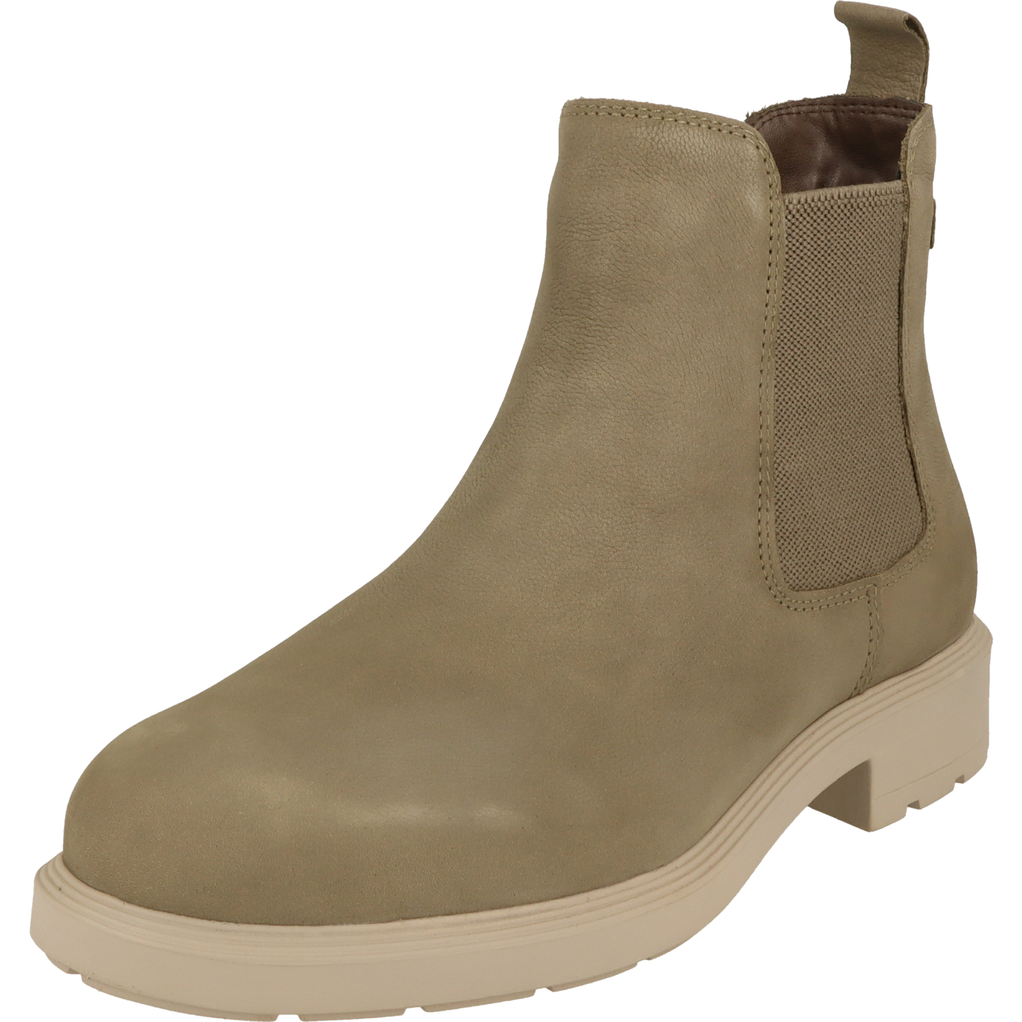 Tamaris Damen Schuhe Leder Chelsea Boots Stiefel 1-25482-41 771 Sage
