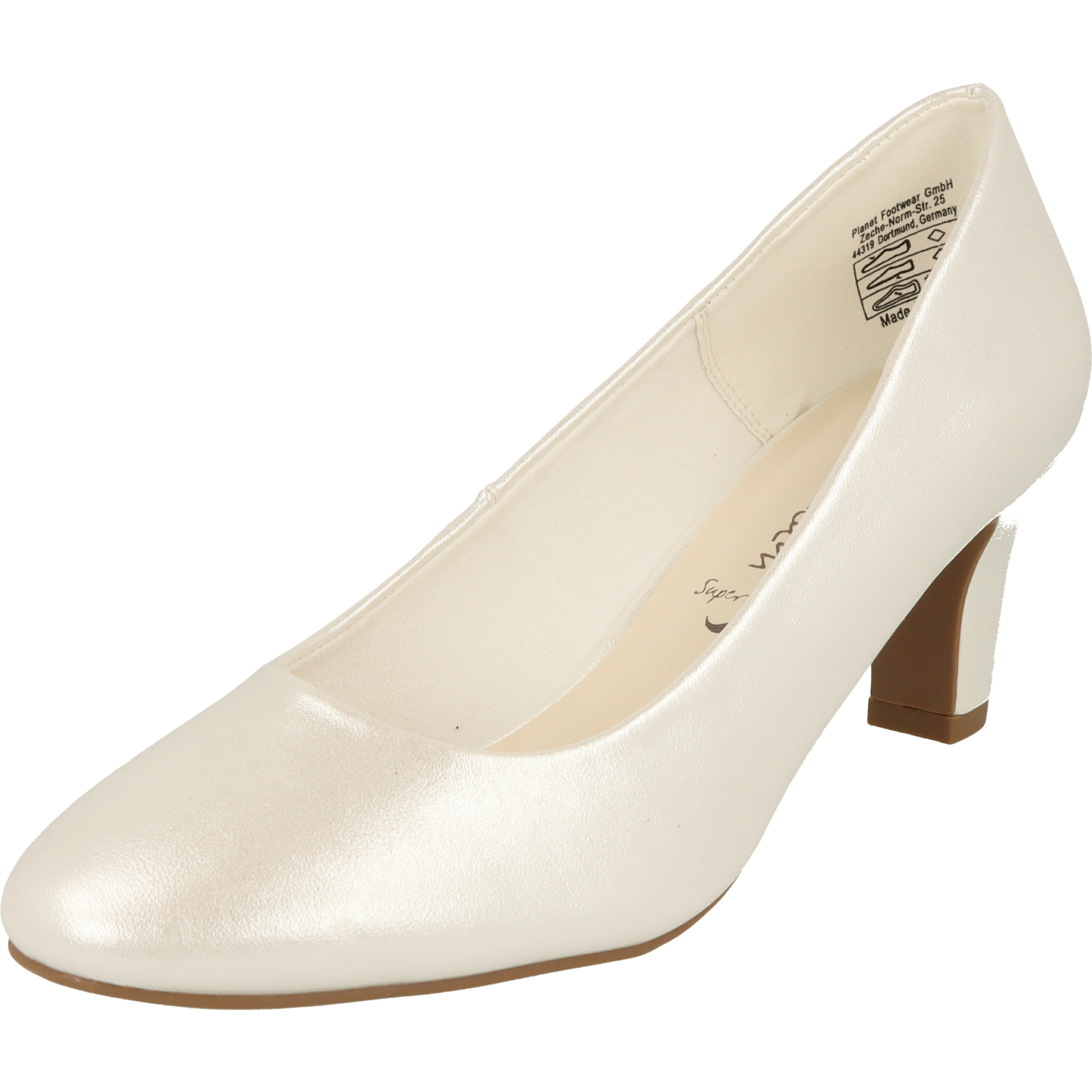 Jane Klain 223-926 Damen Schuhe elegante Hochzeit Pumps Pearl