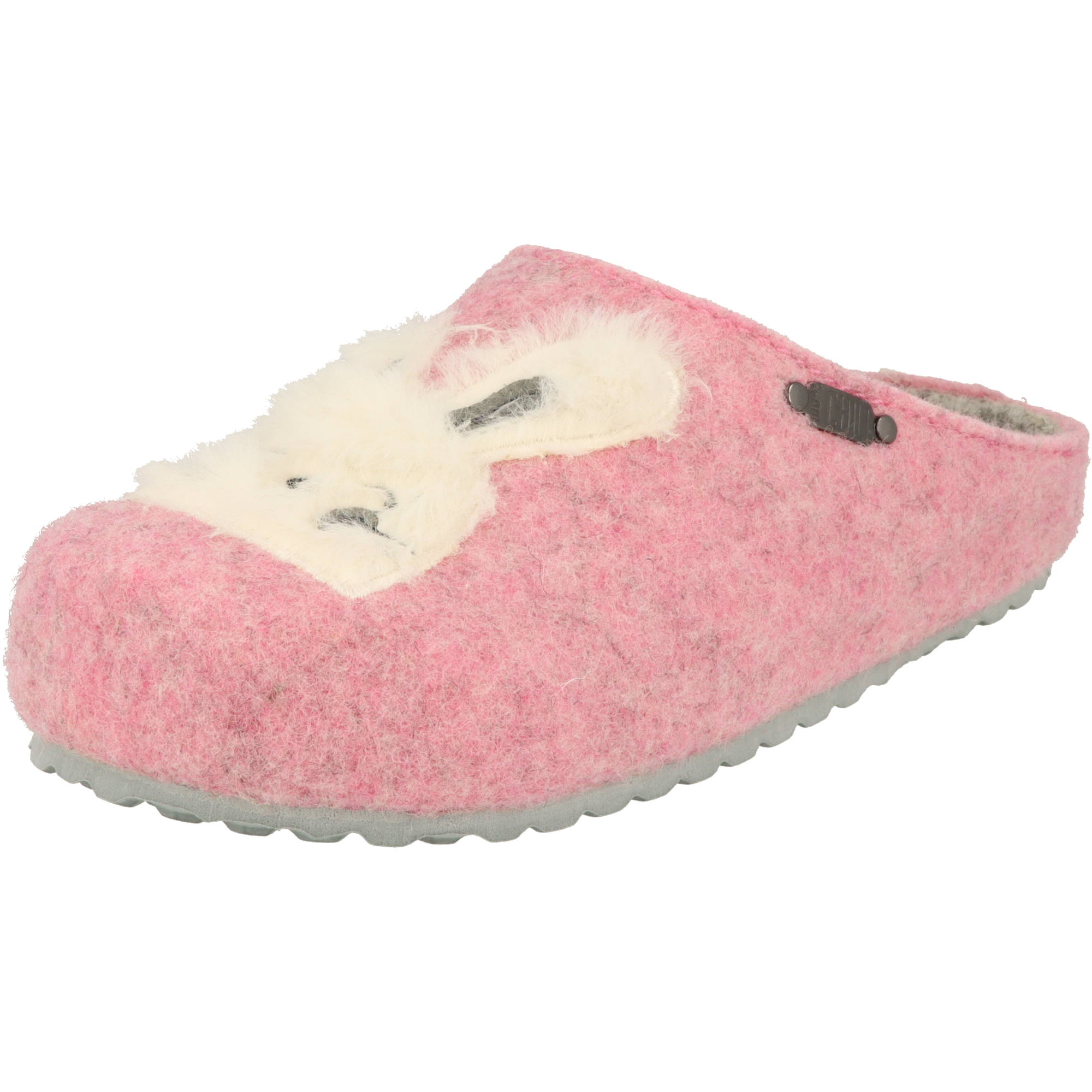 Supersoft Mädchen Schuhe 542-353 warme Pantoffeln Hausschuhe "Hase" Pink