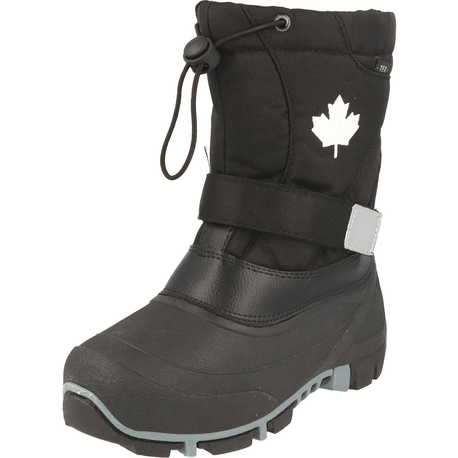 Indigo Canadians Kinder Schuhe 467-185 Winter Stiefel Snow Boots schwarz