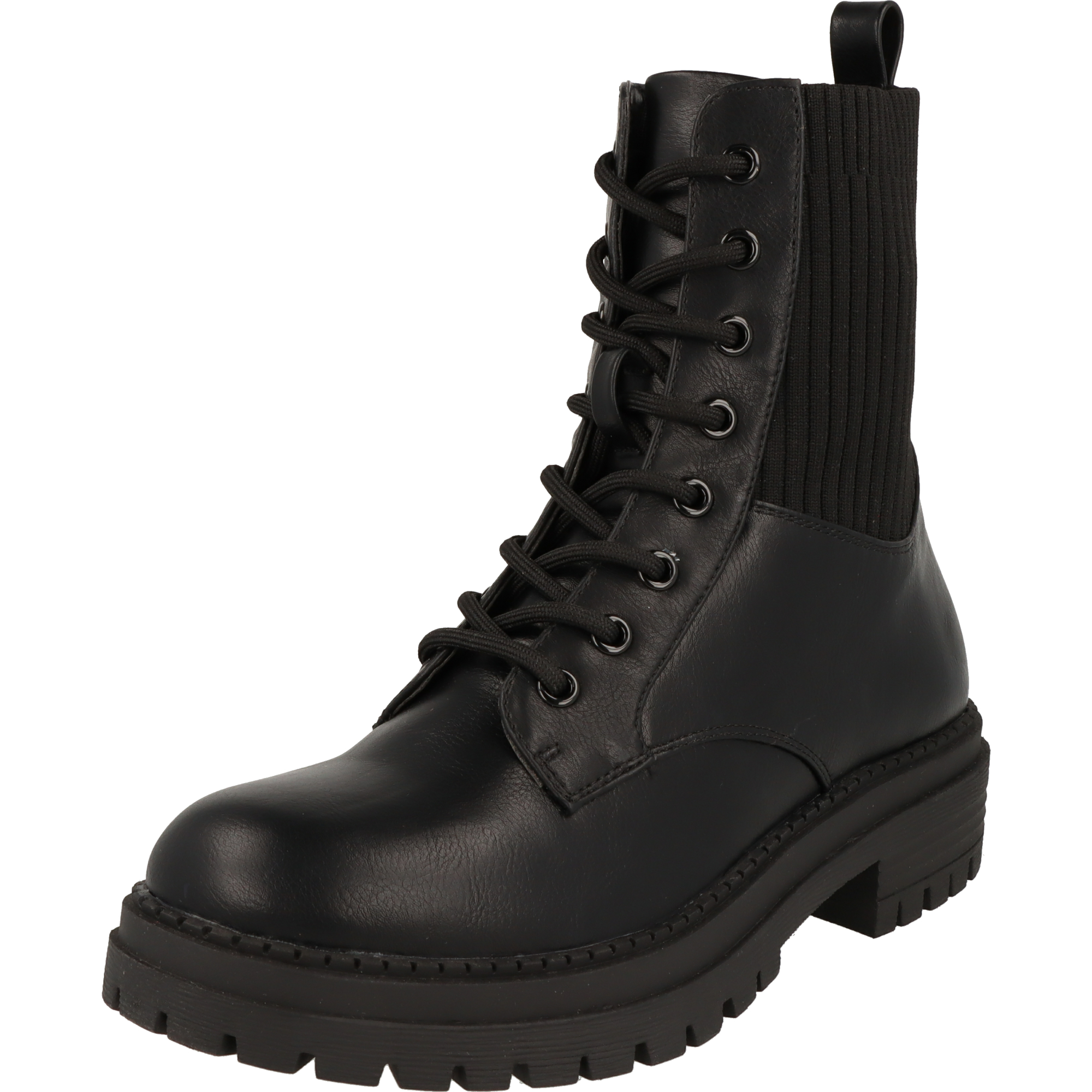 La Strada Damen Schuhe 2103169-1901 modische Schnürstiefel Boots Black Rolo