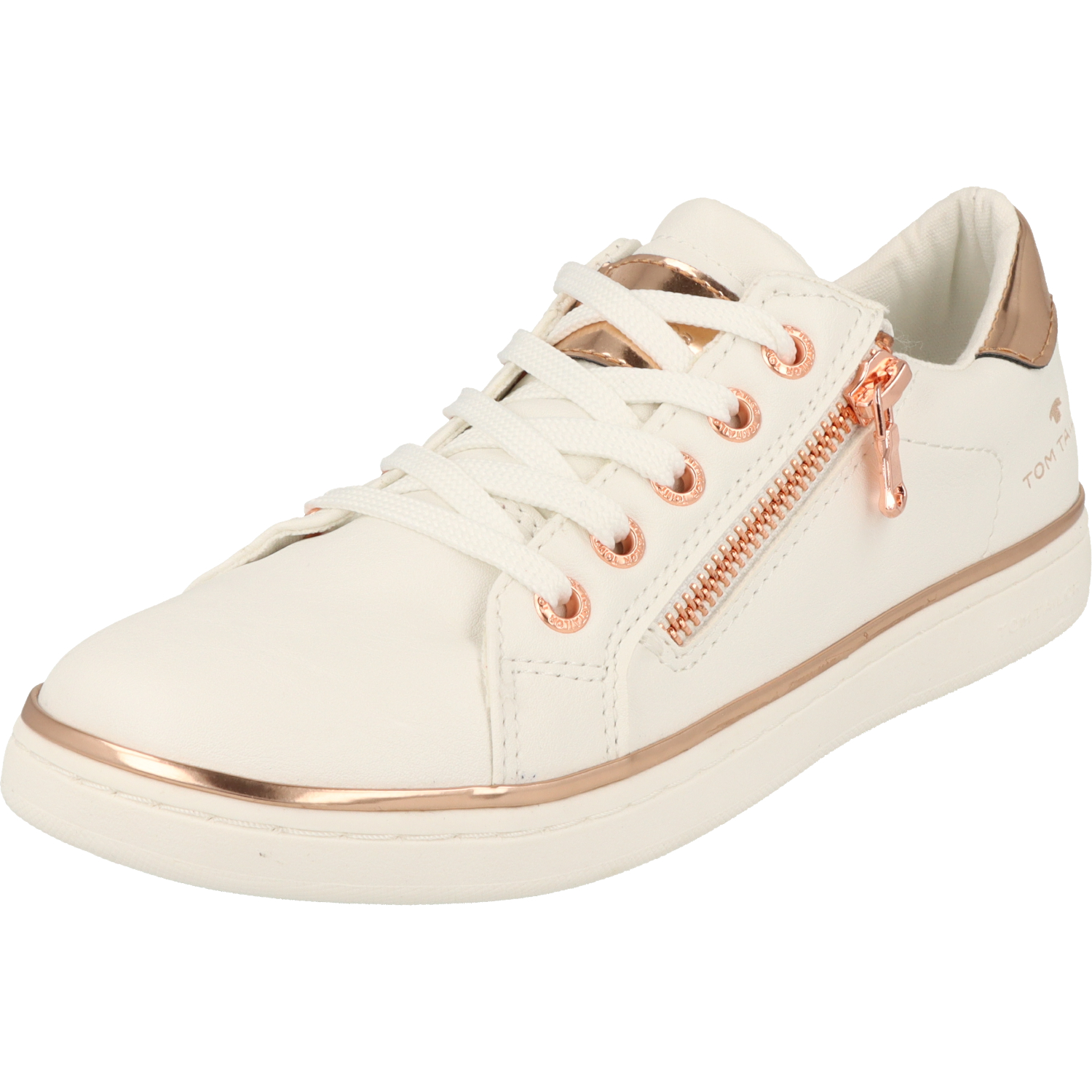 Tom Tailor Mädchen 5372702 Schuhe Halbschuhe Sneaker White/Rosé