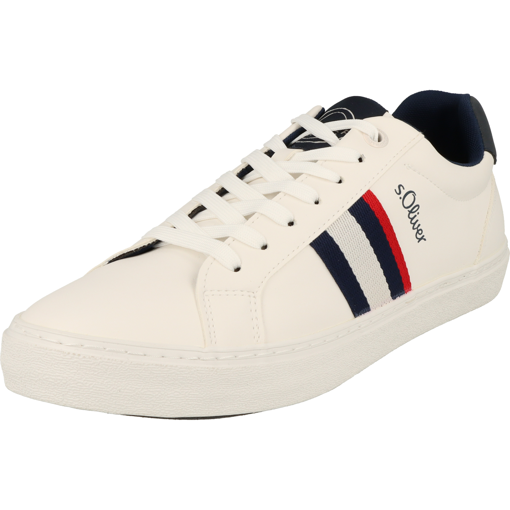 s.Oliver 5-13631-42 Herren Schuhe sportliche Sneaker Halbschuhe White